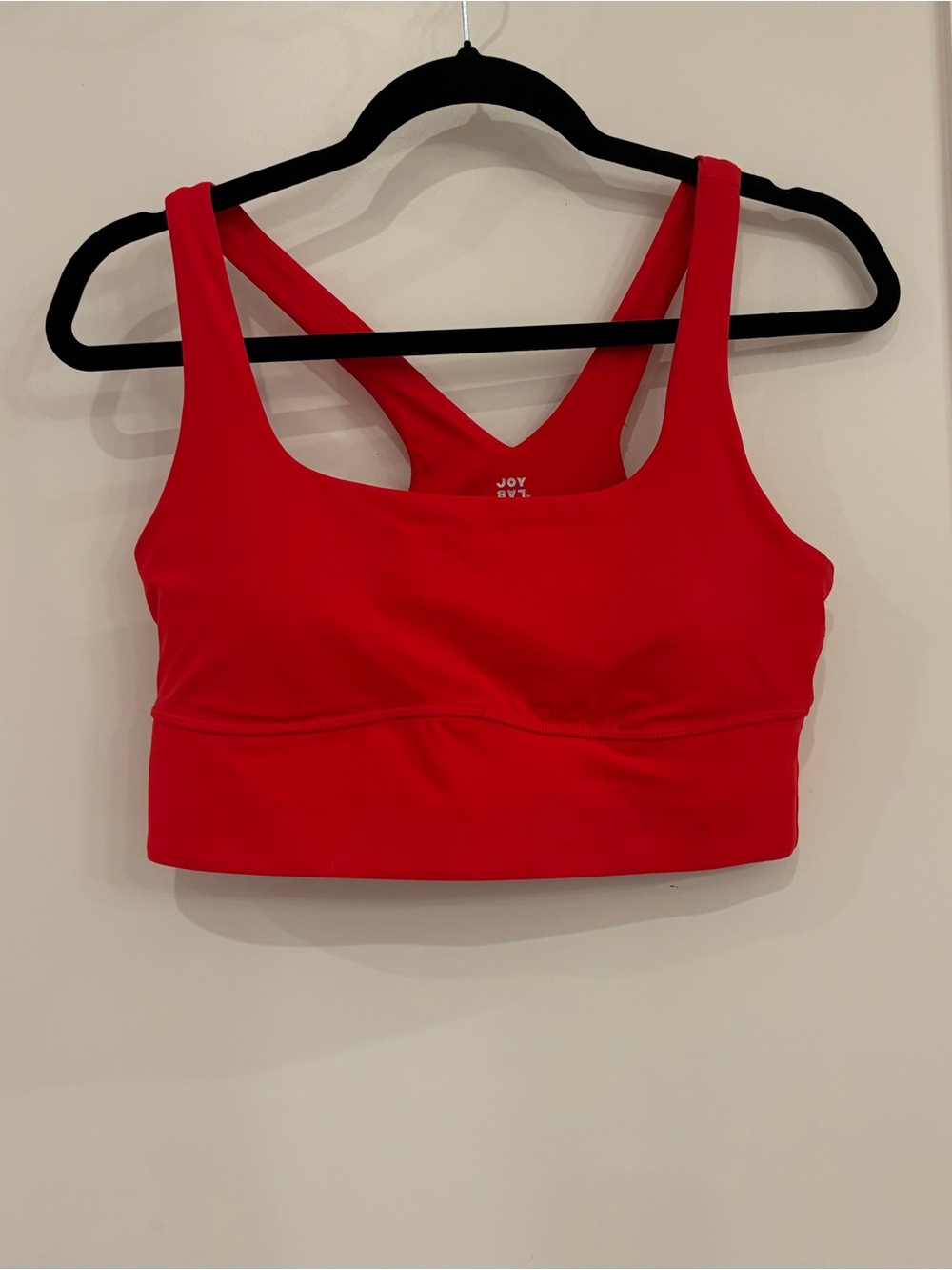 JoyLab Red Racerback Sports Bra